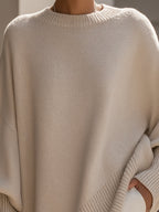 Melody | Oversize Sweter Elegancja Bez Wysiłku