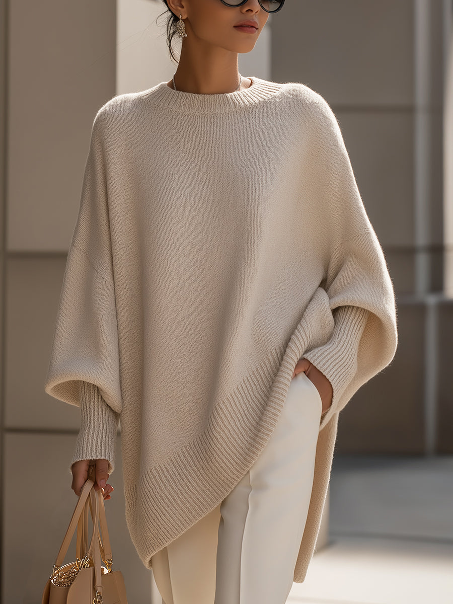 Melody | Oversize Sweter Elegancja Bez Wysiłku