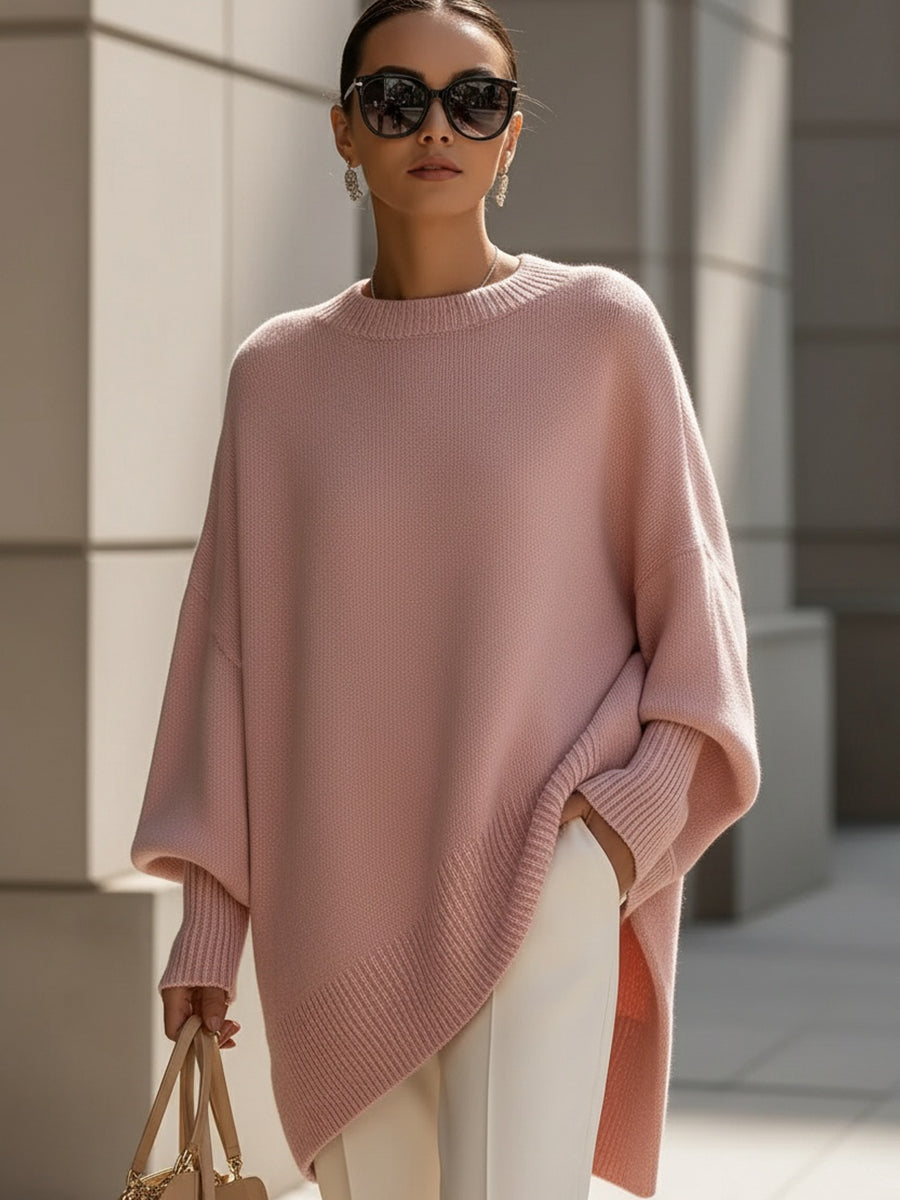 Melody | Oversize Sweter Elegancja Bez Wysiłku