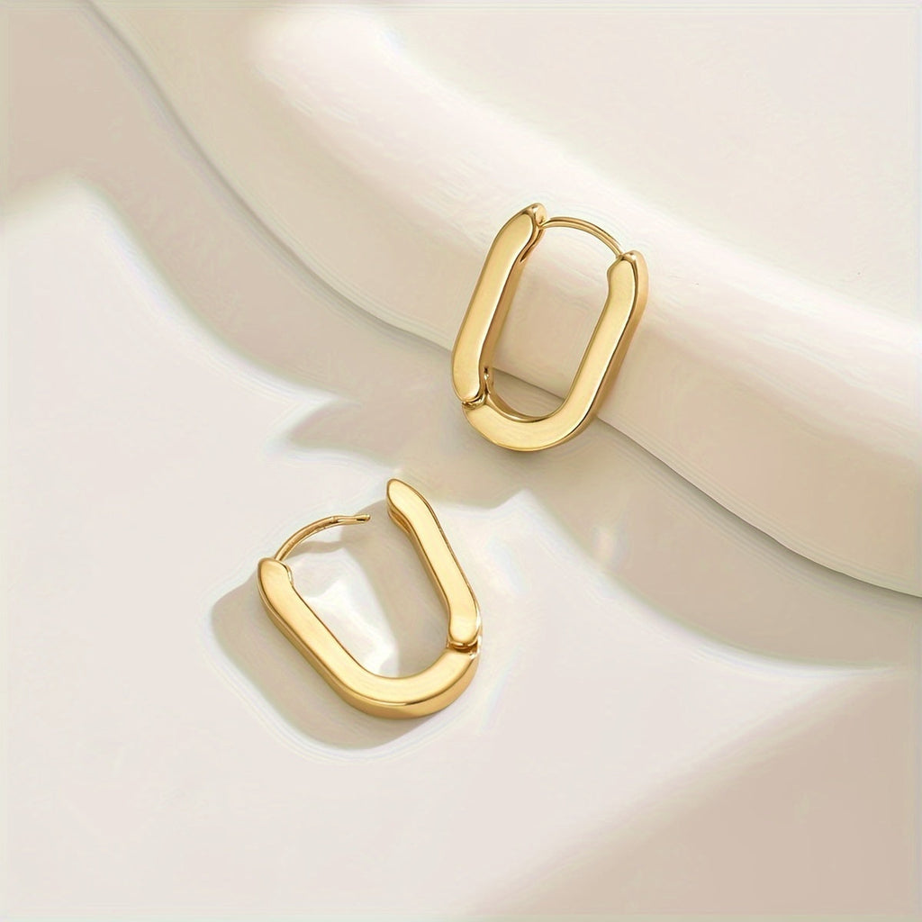 Aura | Eleganckie geometryczne kolczyki