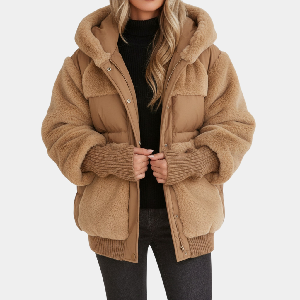 Lena | Elegancka i Ciepła Kurtka Puchowa