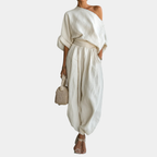 Helena | Zestaw Top i Spodnie Tapered