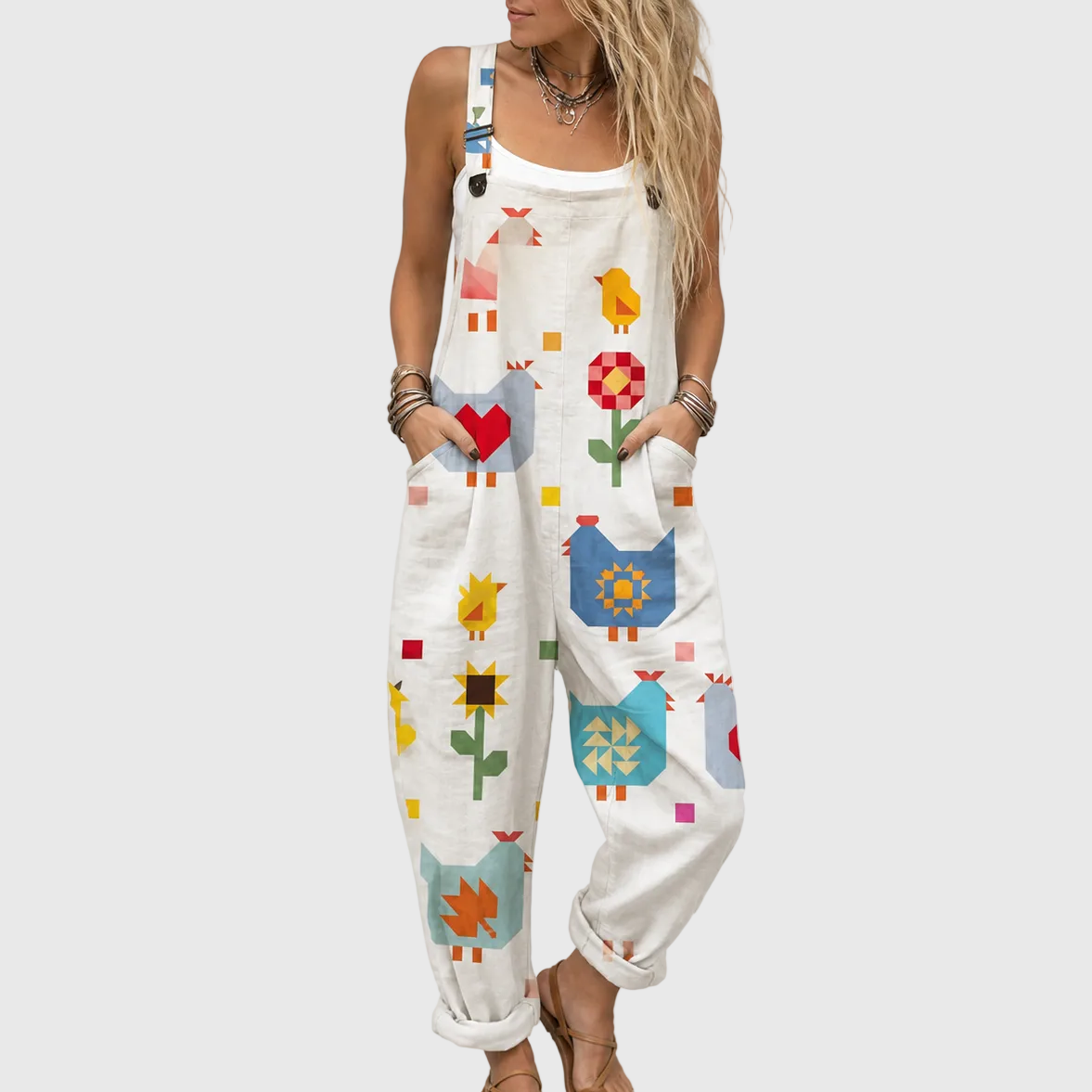 Kombinezon Birdie Patchwork