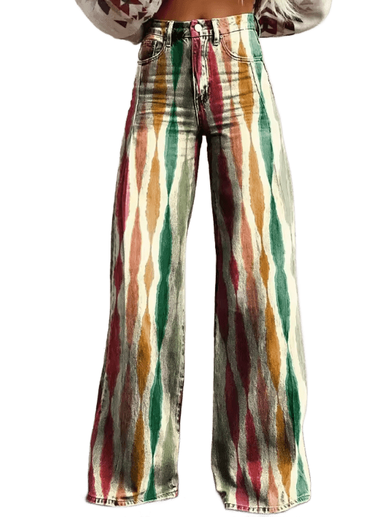 Isabella - Eleganckie Spodnie Boho