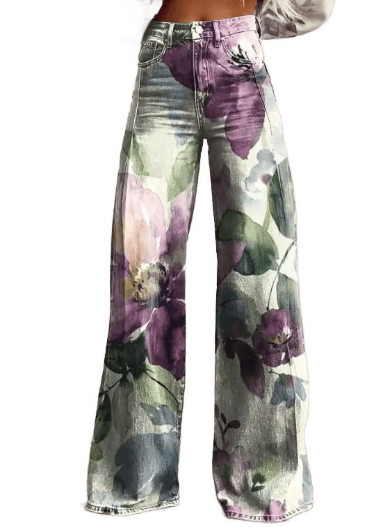 Alessia - Spodnie Boho Retro Chic