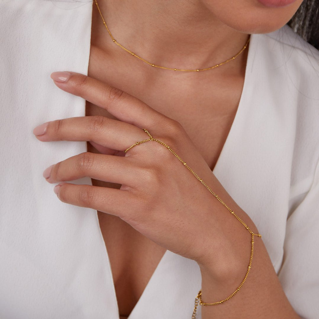Bérénice | Bransoletka Łańcuszkowa Ręczna Elegancka