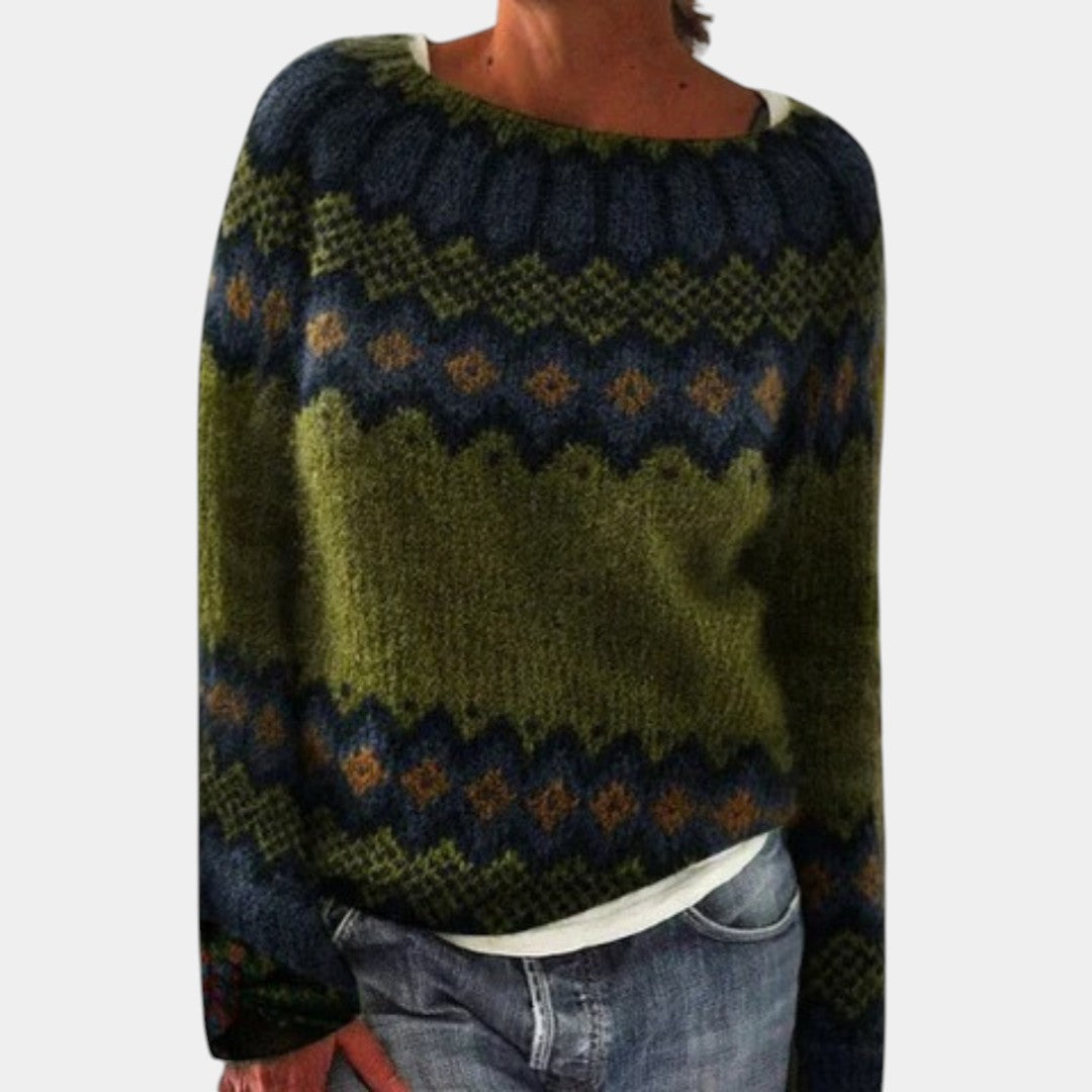 Isabella | Sweter Doux o Wyszukanym Stylu