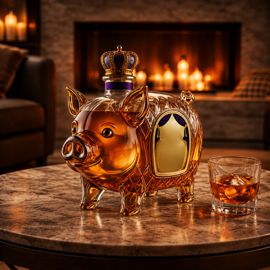 Butelka Whisky - Edycja Wieprzowa
