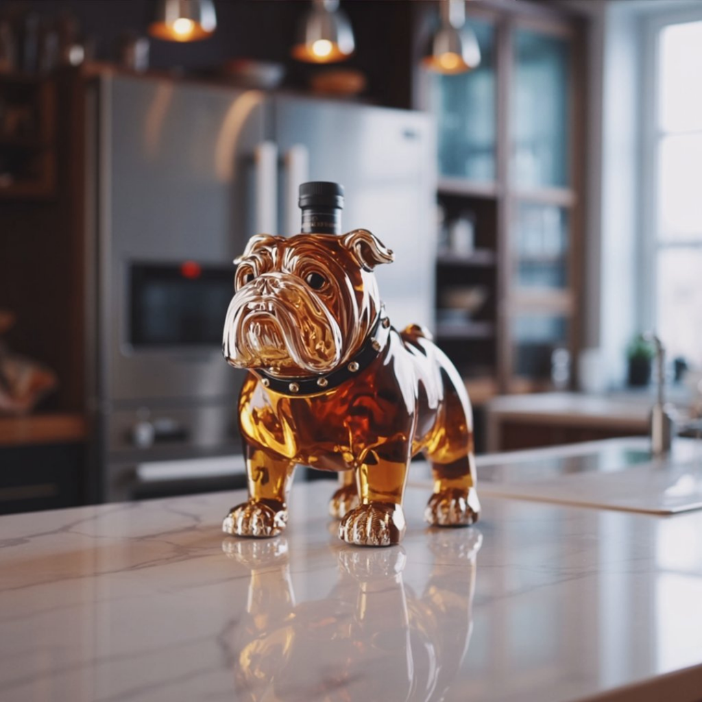 Butelka whisky - Edycja Bulldog