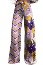 Isadora - Spodnie Boho w Kwiaty