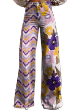 Isadora - Spodnie Boho w Kwiaty