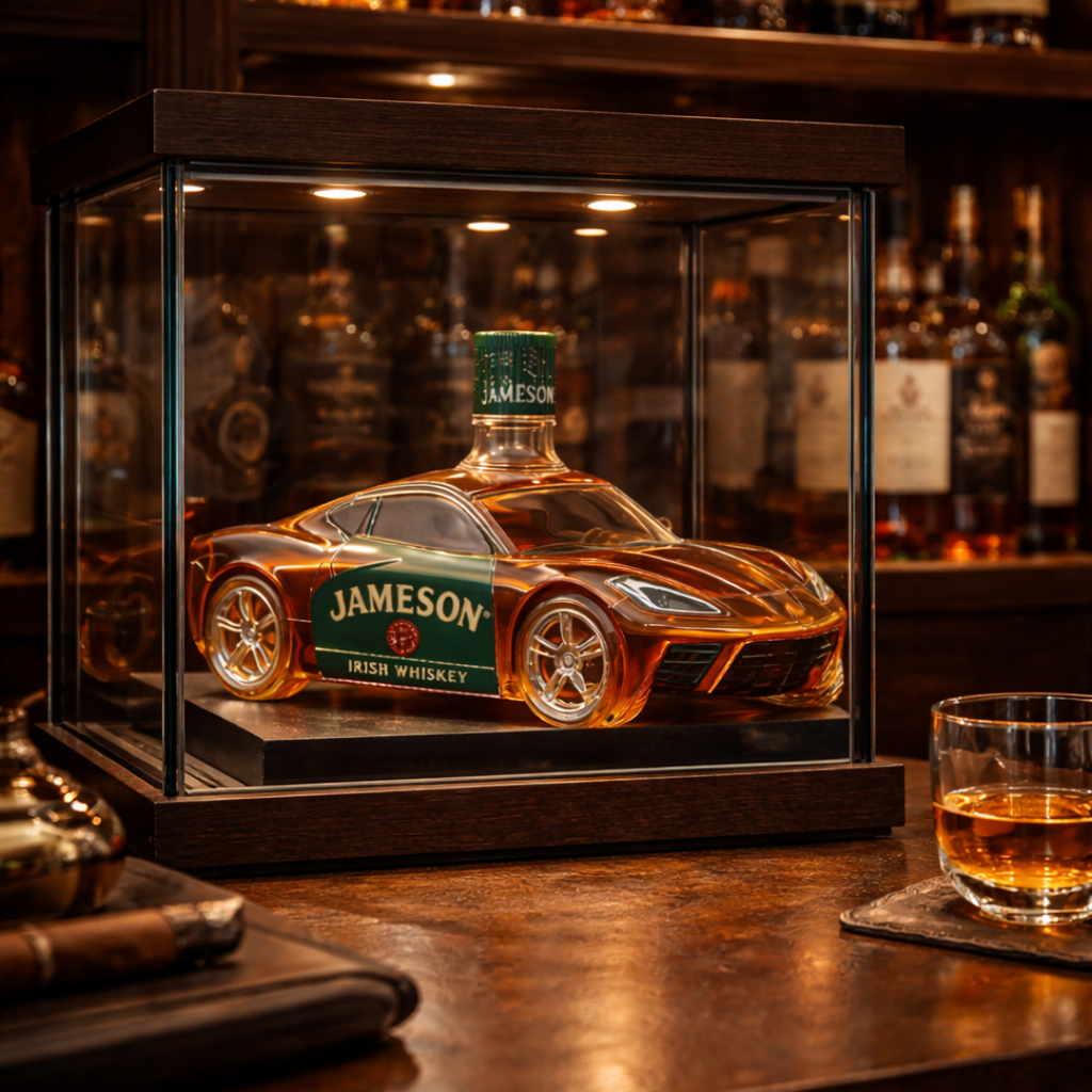 Butelka whisky - Edycja Corvette