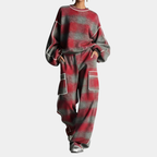 Carmen | Zestaw Bluza i Spodnie Color Block