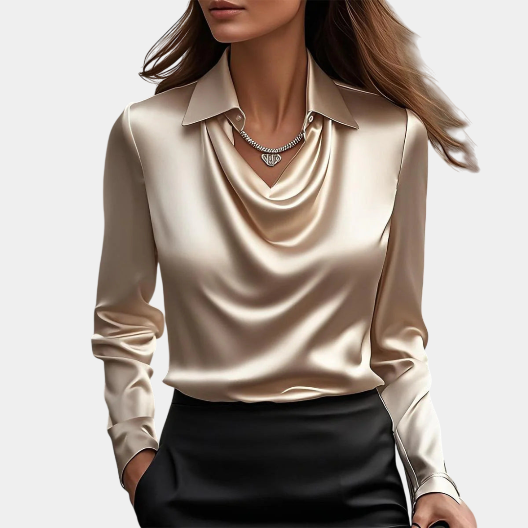 Emma | Elegancka, Błyszcząca Koszula