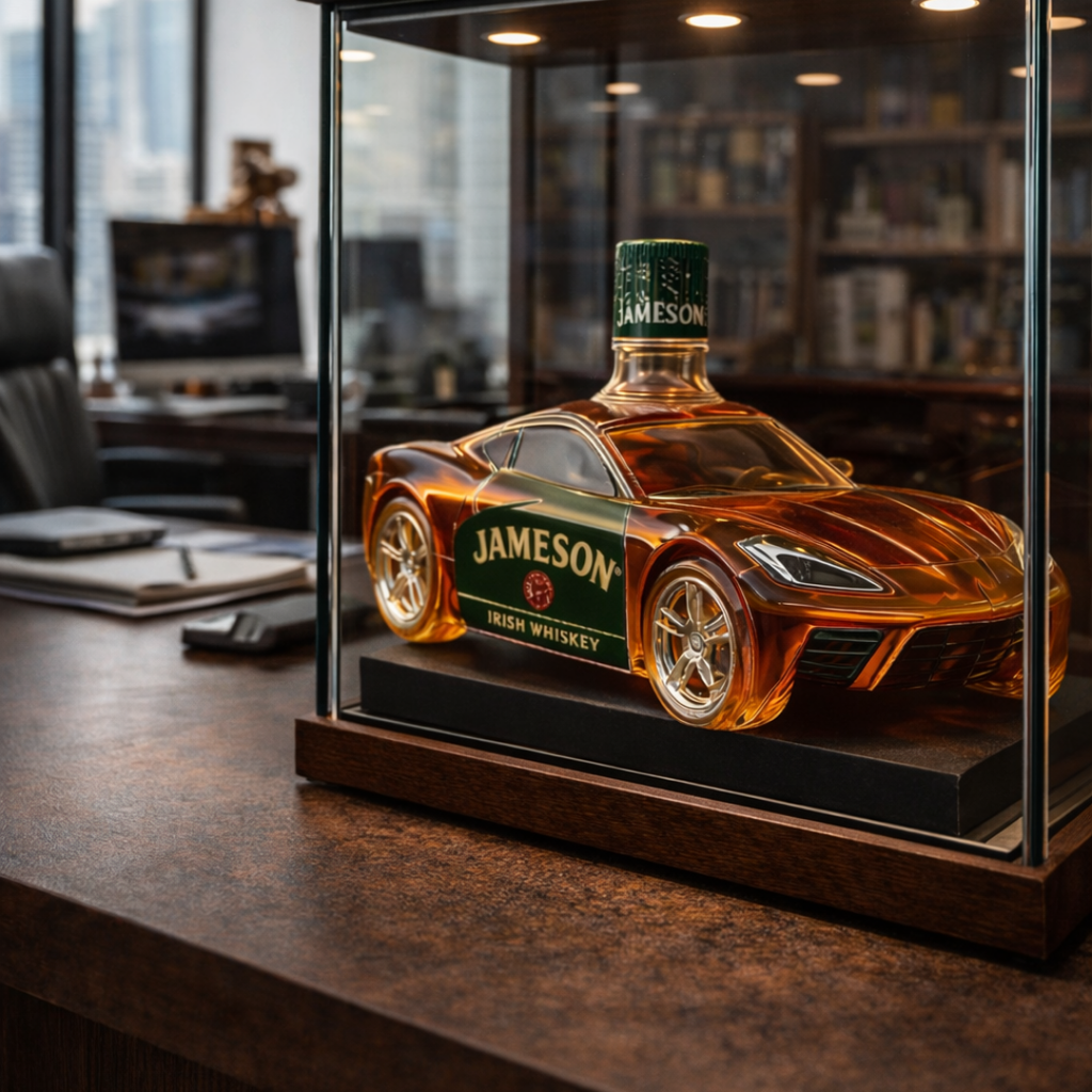 Butelka whisky - Edycja Corvette