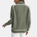 Kaylee | Elegancki sweter z wysokim kołnierzem