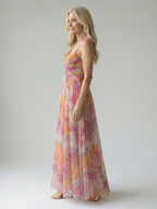 Isel | Miękka sukienka maxi typu wrap