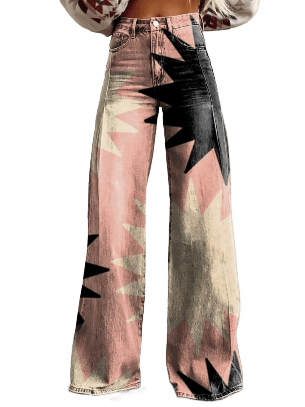 Élodie - Eleganckie Spodnie Boho