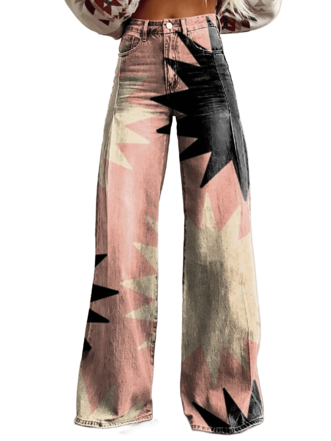 Élodie - Eleganckie Spodnie Boho