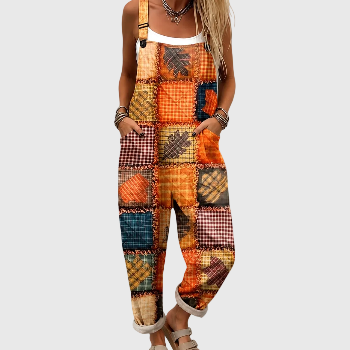 Salopette Patchwork Rustica