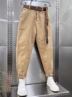 Laurent™ | Spodnie Capri z Pasem
