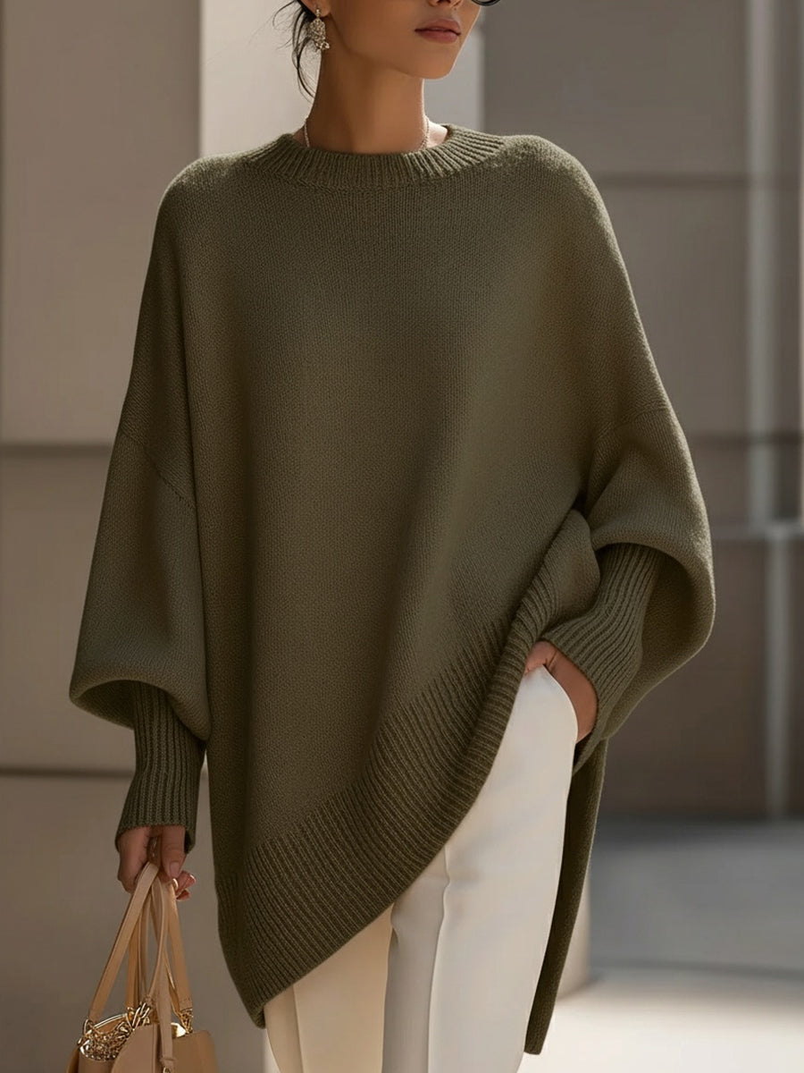 Melody | Oversize Sweter Elegancja Bez Wysiłku