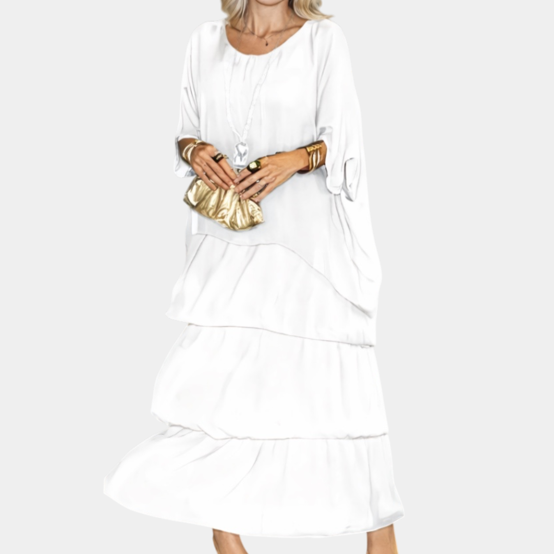 Agnès | Elegancka Sukienka Maxi