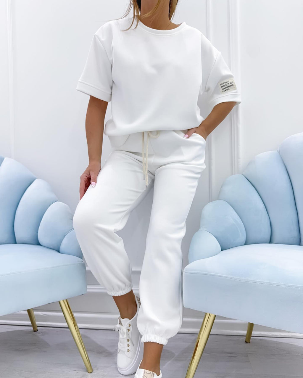 Elise™ | Zestaw lounge z krótkim rękawem