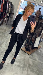 Lauren™ | Elegancki Zestaw Żakietu i Spodni