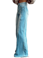 Lucia - Eleganckie Szerokie Spodnie