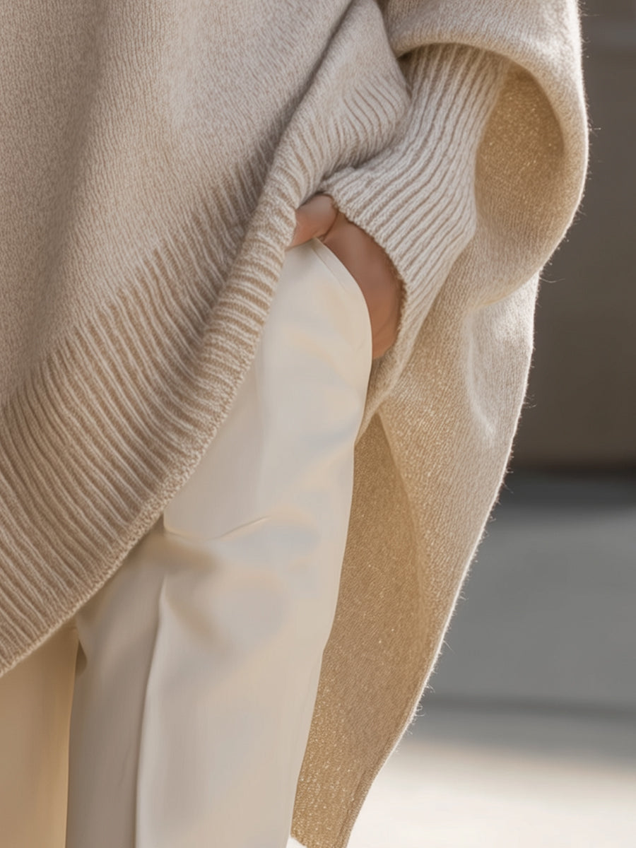 Melody | Oversize Sweter Elegancja Bez Wysiłku