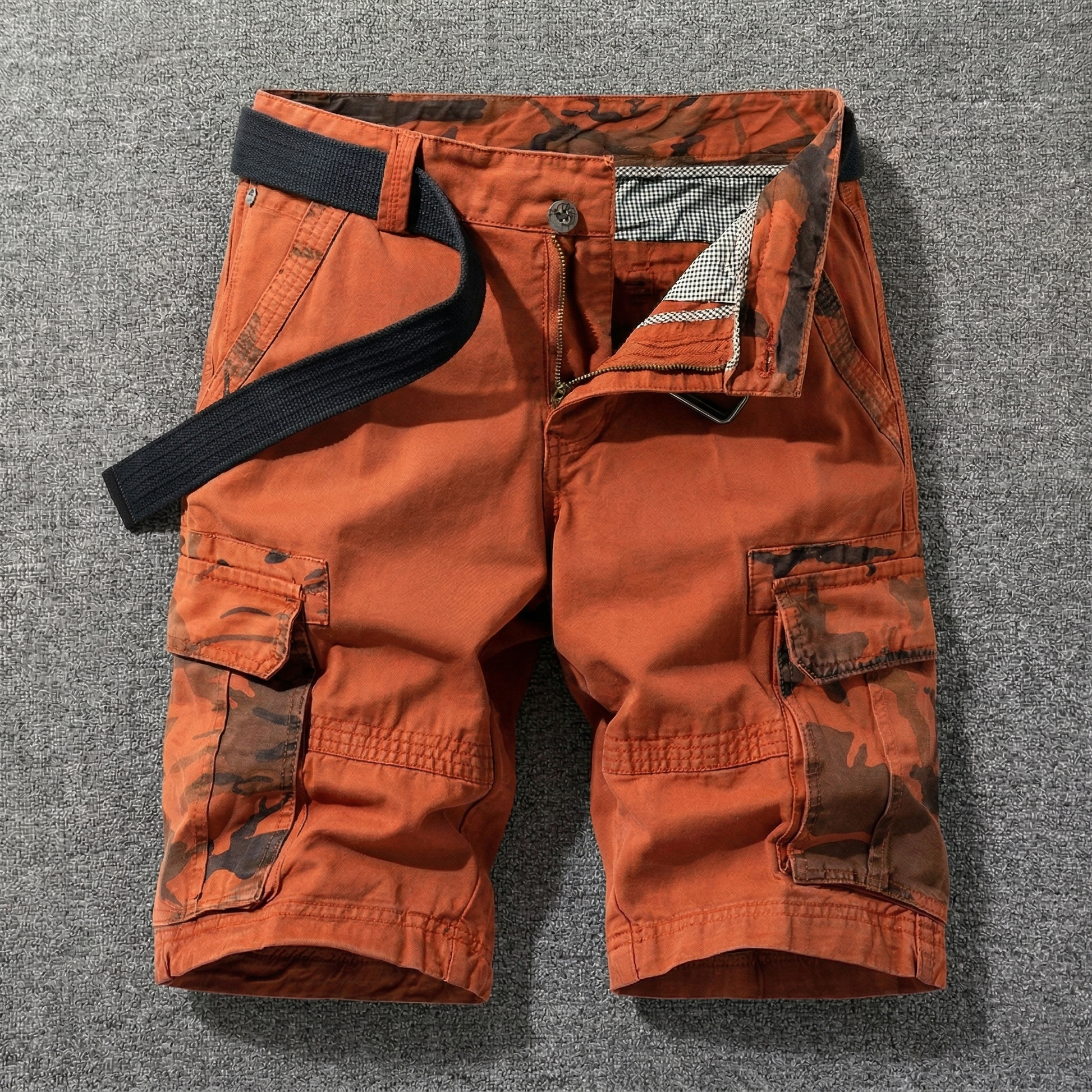 Cazel | Krótkie cargo z paskiem