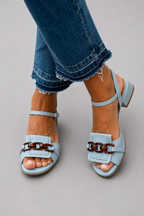 Azzurra | Eleganckie Sandały Nadmorskie