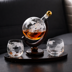 Butelka whisky - Edycja mapy świata