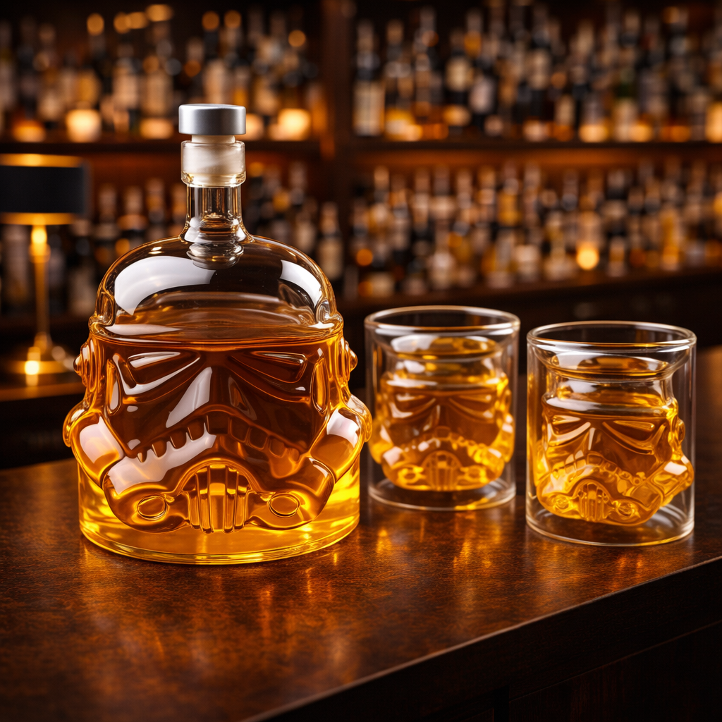 Whisky boca - Edycja: zestaw butelki i szklanki