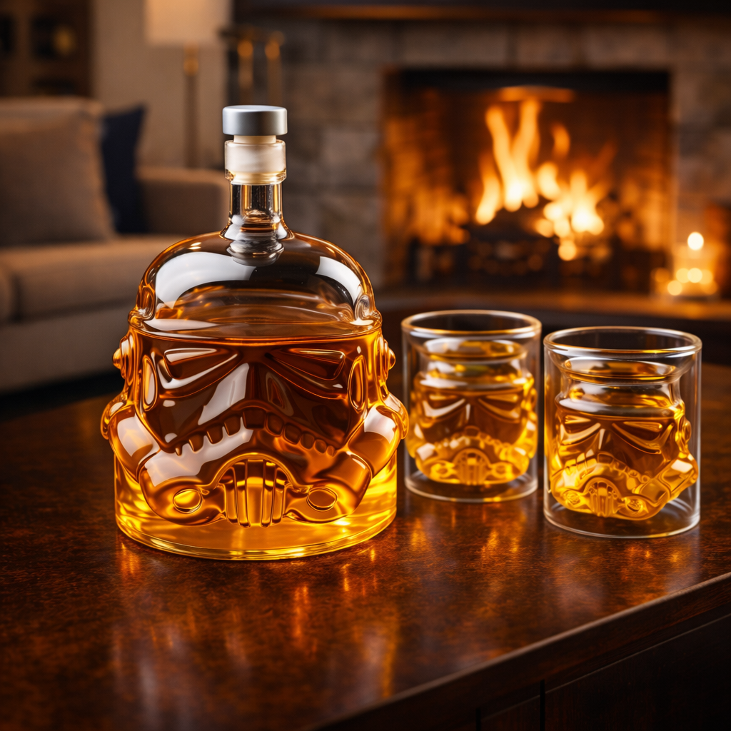 Whisky boca - Edycja: zestaw butelki i szklanki