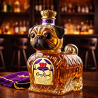 Butelka whisky - Edycja Bulldog Francuski