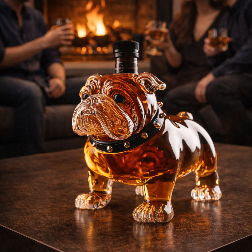 Butelka whisky - Edycja Bulldog