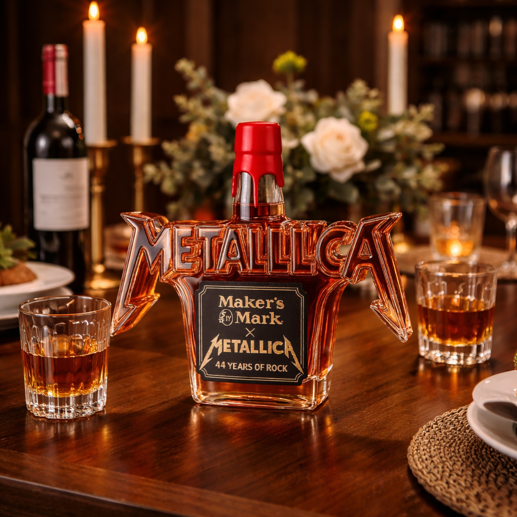 Butelka whisky - Edycja Rock Metallica