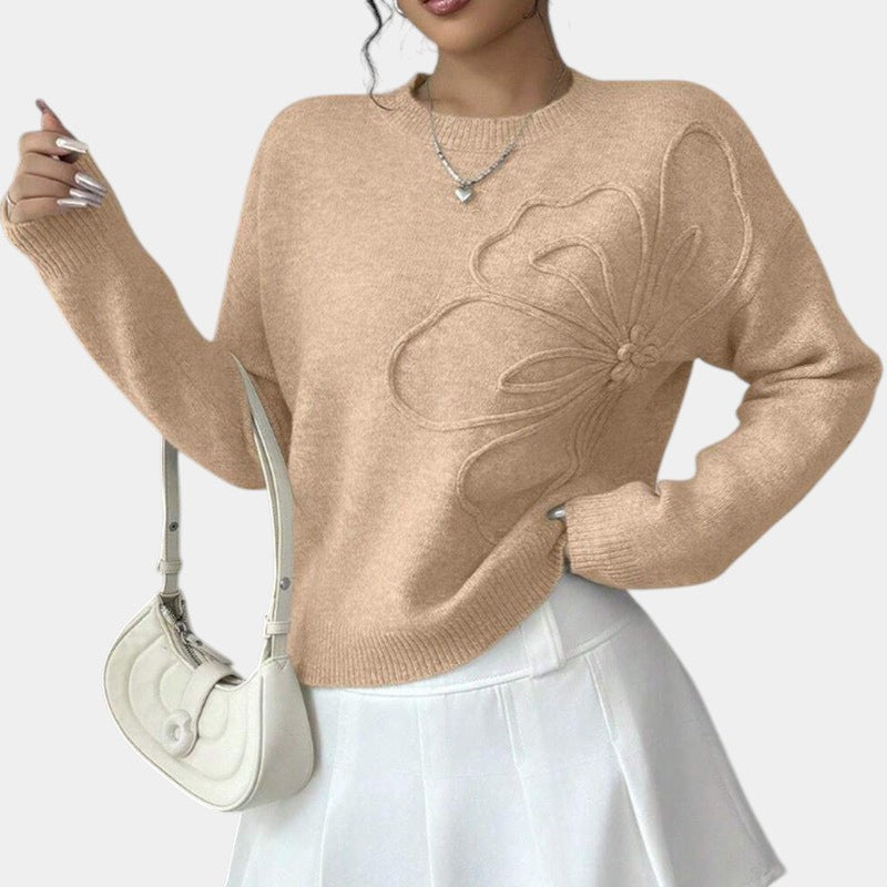 Alma | Sweter w Kwiaty