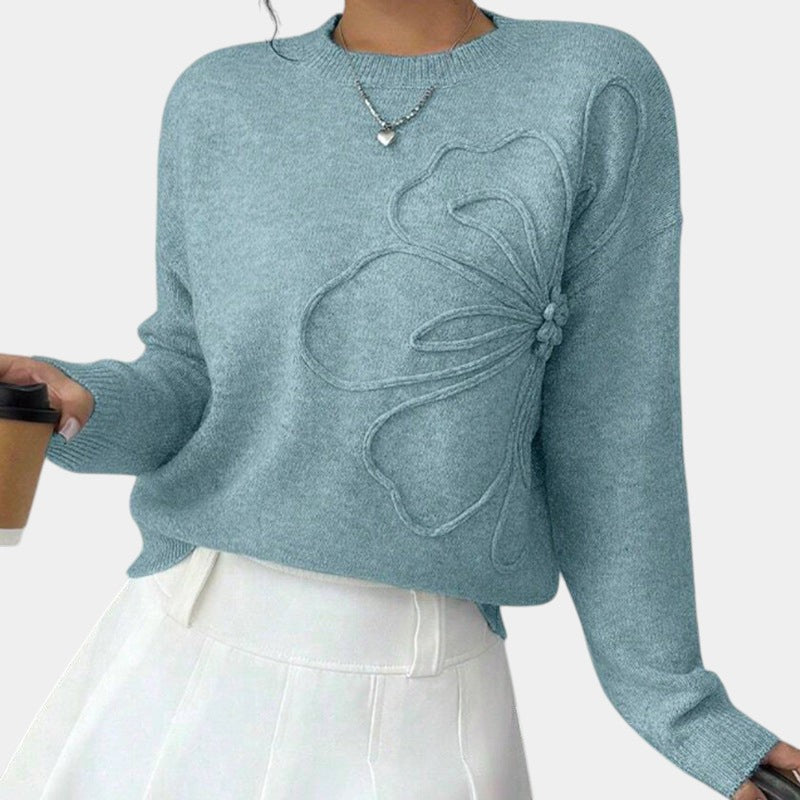 Alma | Sweter w Kwiaty