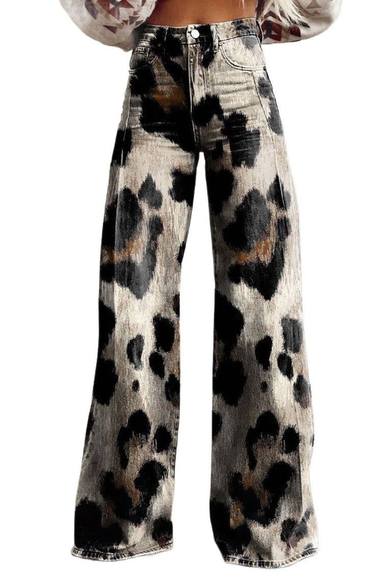 Cheetah - Eleganckie Spodnie Boho