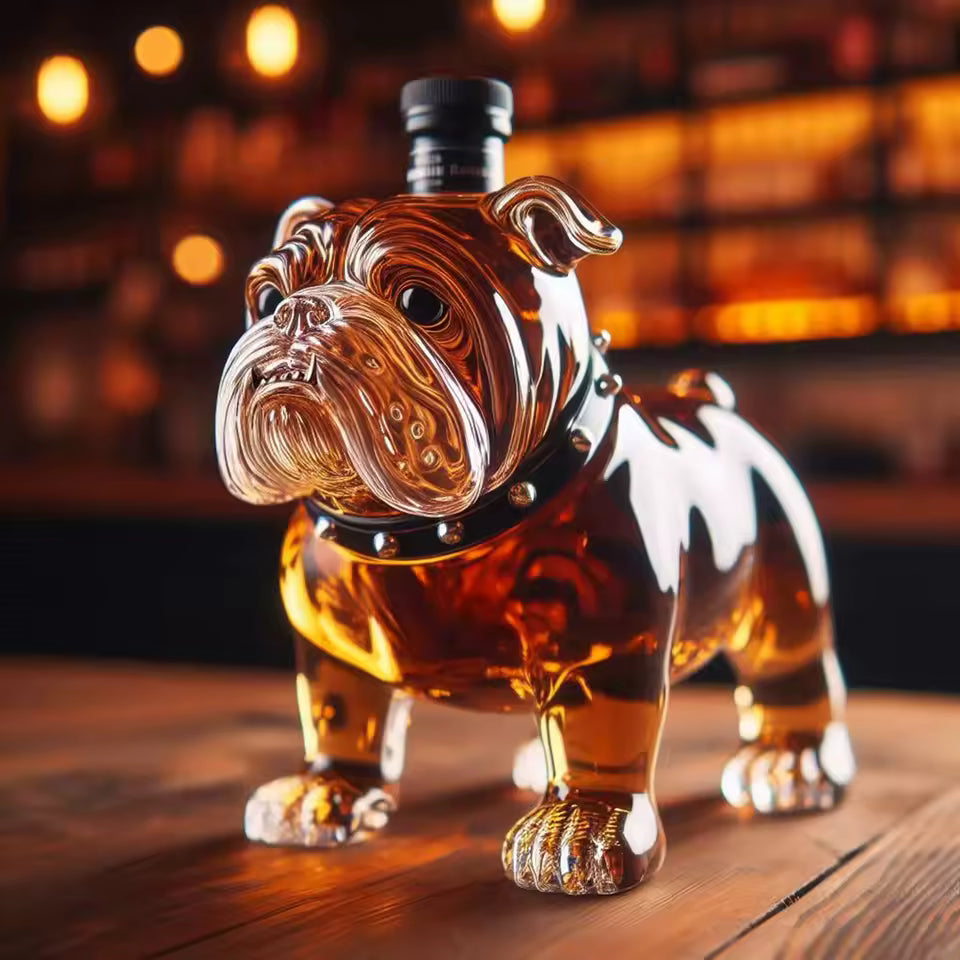 Butelka whisky - Edycja Bulldog