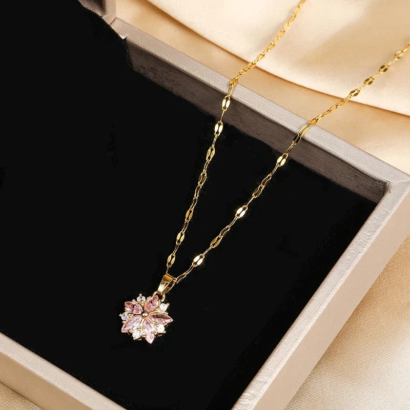 Kolekcja Sakura Rose Romantique ze Stali Nierdzewnej