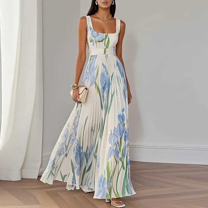 Oriah | Sukienka Maxi A-Line Kwiatowa