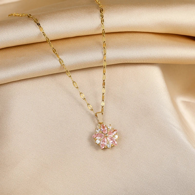 Kolekcja Sakura Rose Romantique ze Stali Nierdzewnej