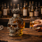 Butelka whisky - Edycja czaszki