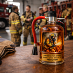 Butelka whisky - Wydanie strażaka