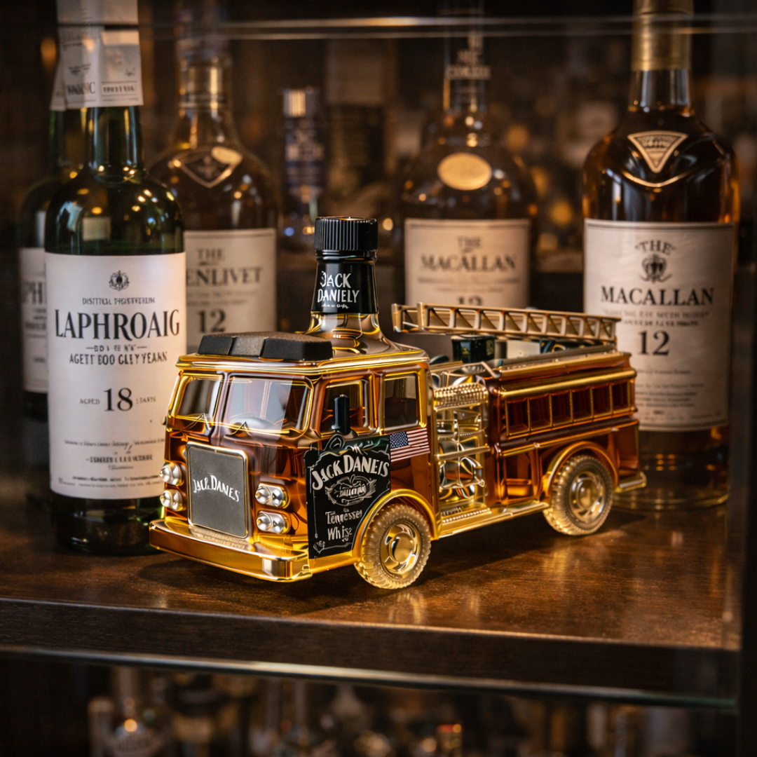 Butelka whisky Jack Daniel's - Edycja dla strażaków