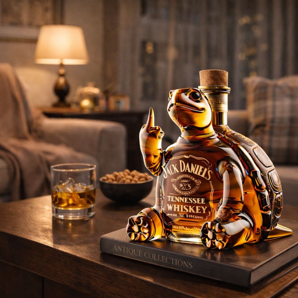 Butelka whisky Jack Daniel's - Edycja żółwia